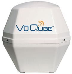 Vu Qube Mobile Satellite TV Antenna with 5 Step Satellite Find